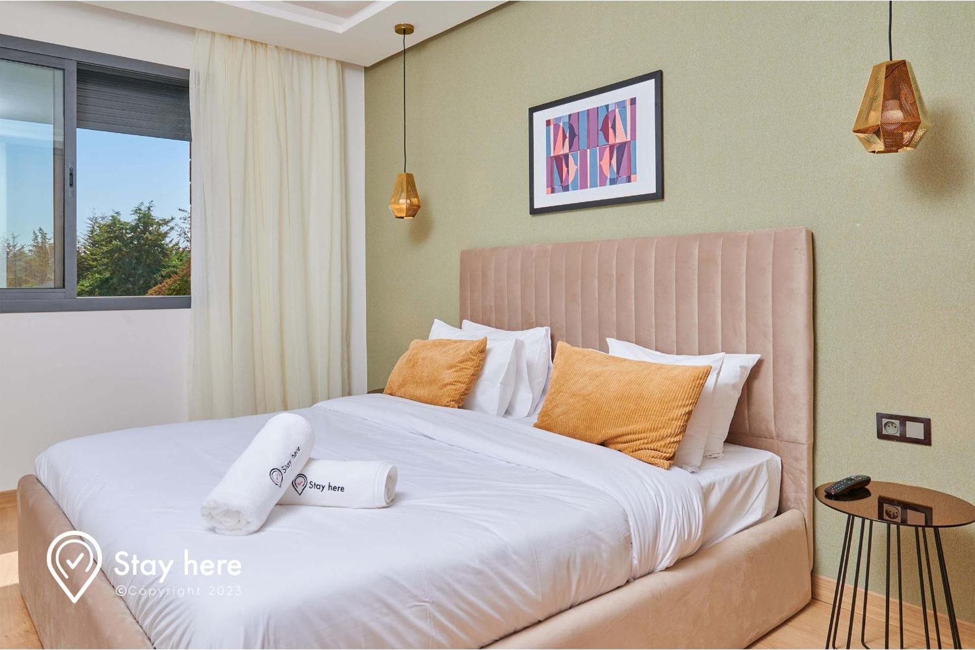 Stayhere Rabat - Hay Riad - Sophisticated Residence Екстер'єр фото