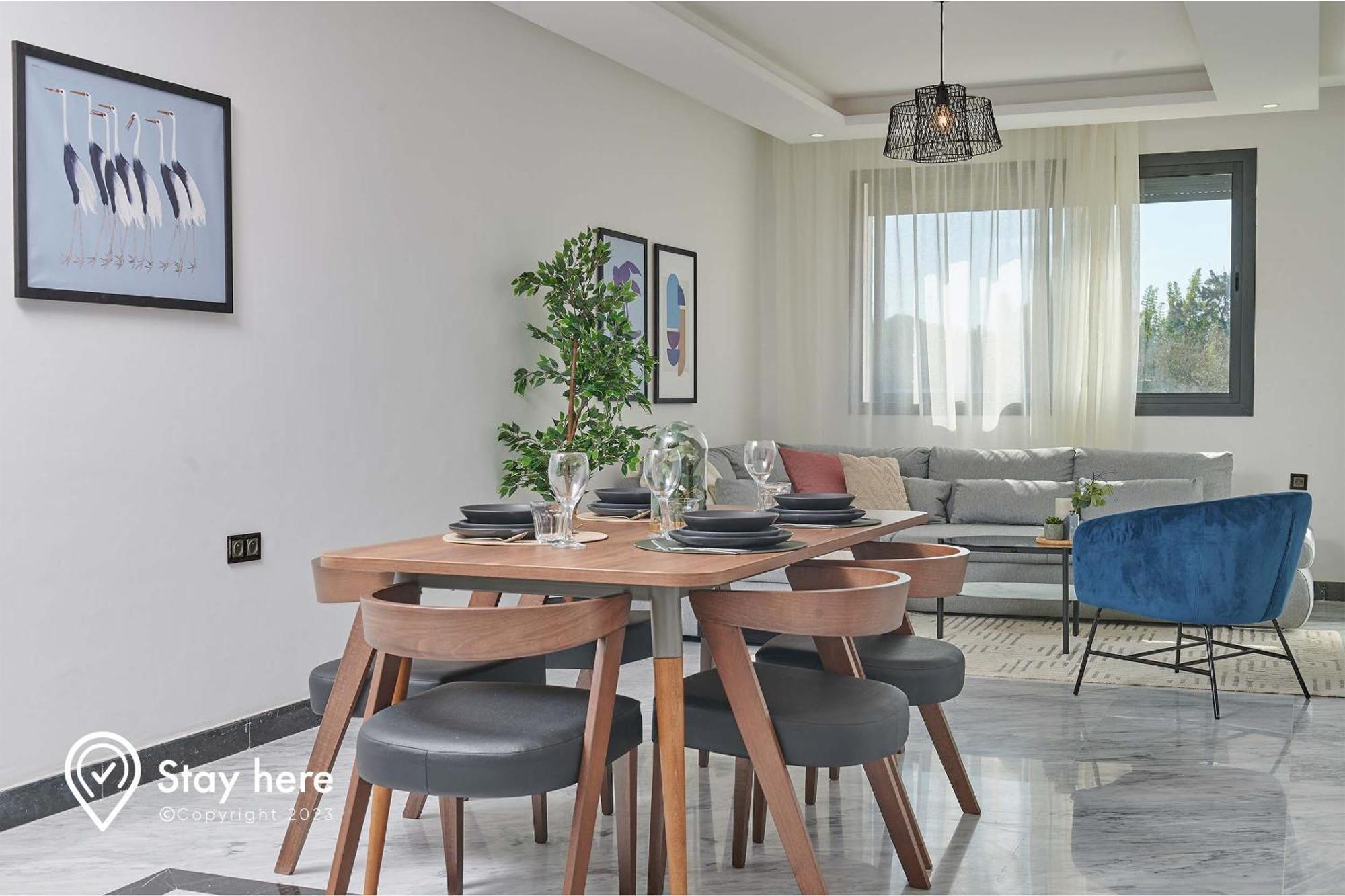 Stayhere Rabat - Hay Riad - Sophisticated Residence Екстер'єр фото